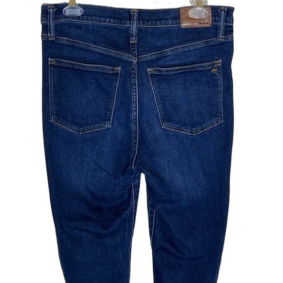 MADEWELL 10” HIGH RISE SKINNY LEG JEANS STRETCH WOMENS 29 - Picture 4 of 11